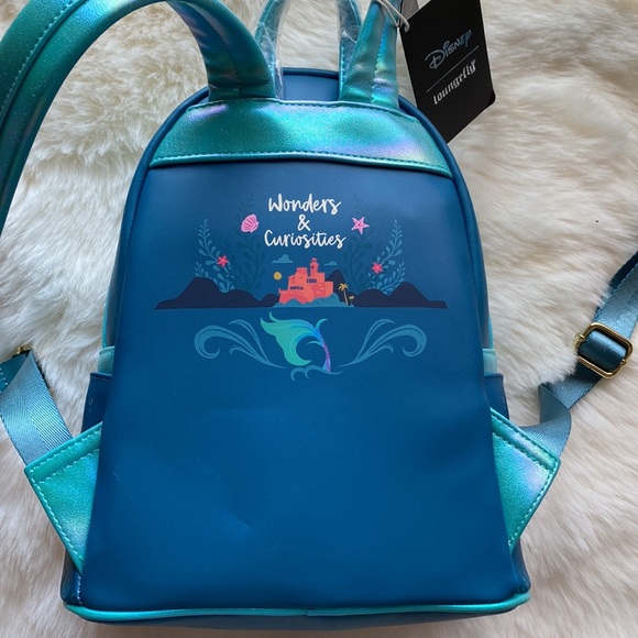 LOUNGEFLY The Little Mermaid Live Action Mini Backpack - Picture 2 of 3
